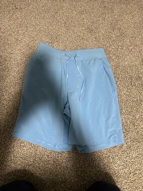 lululemon athletica Light Blue Athletic Shorts